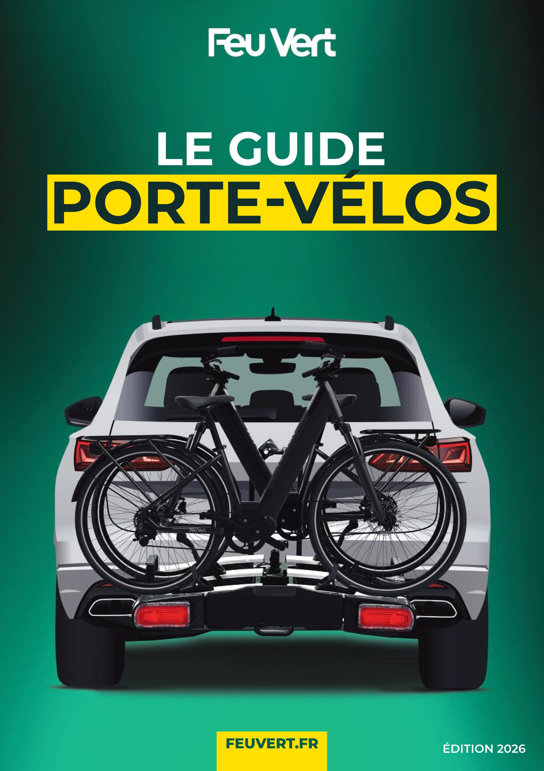 Prospectus Feu Vert à Liévin, "LE GUIDE PORTE-VÉLOS", 12 pages, 13/04/2026 - 31/12/2026